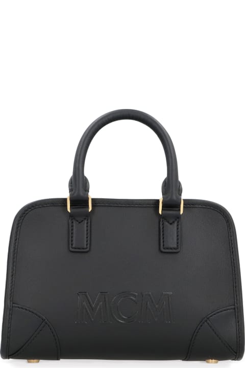 MCM for Women MCM Boston Leather Mini Bag