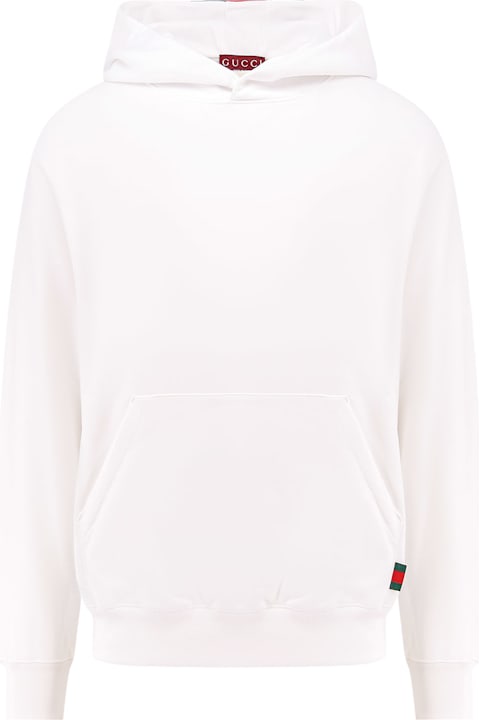 Gucci Sweaters for Men Gucci Cotton Sweatshirt With Logo On The Back