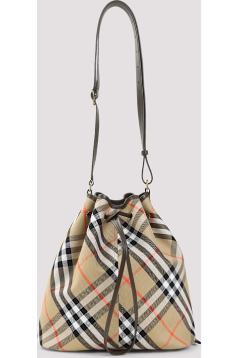 Shoulder Bags for Women Burberry Medium Drawstring Bucket