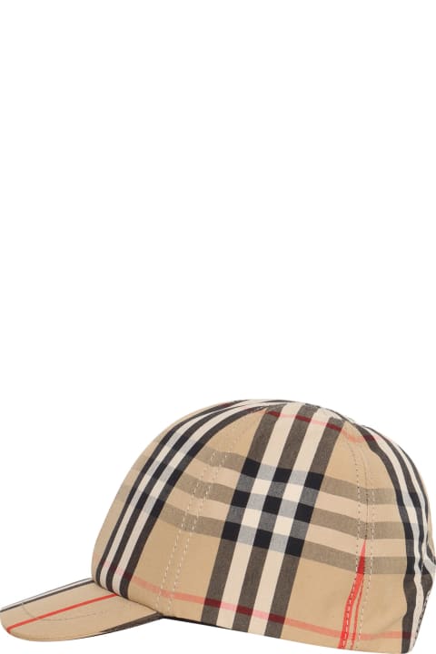 Accessories & Gifts for Baby Boys Burberry Burberry Cap
