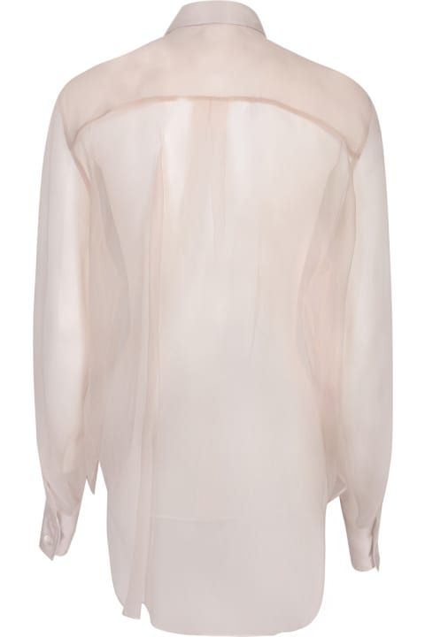 Topwear for Women Brunello Cucinelli Buttoned Long-sleeved Top
