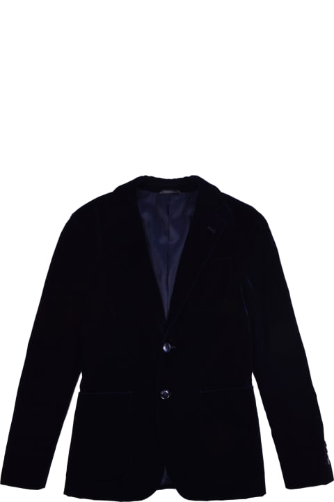 Giorgio Armani Coats & Jackets for Men Giorgio Armani Single-breasted Velvet Jacket