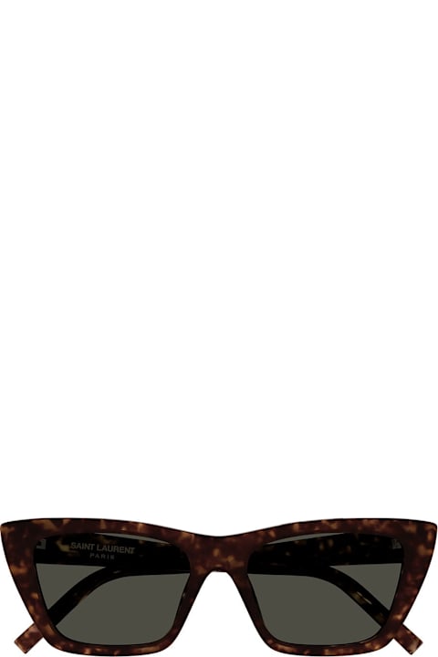 Saint Laurent Eyewear for Women Saint Laurent Sl 276 Mica-002 - Havana Sunglasses