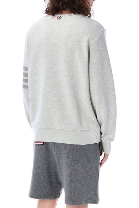 Thom Browne Fleeces & Tracksuits for Men Thom Browne Crew Neck Sweatshirt In Classic Loopback