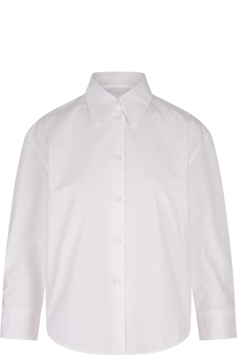 Homeware Jil Sander White Poplin Cropped Shirt