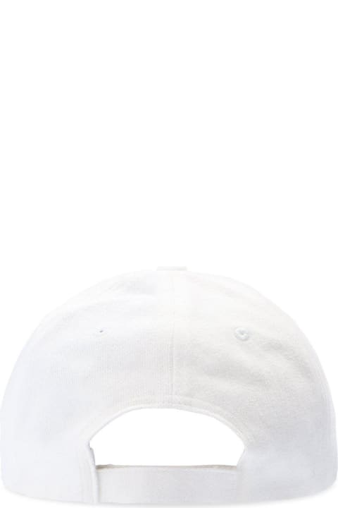 Hats for Men Emporio Armani Logo Embroidered Baseball Cap