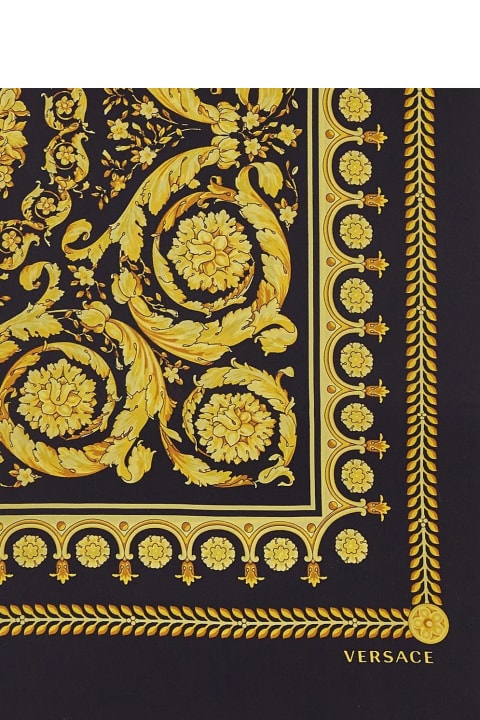 Scarves & Wraps for Women Versace Silk Baroque Foulard