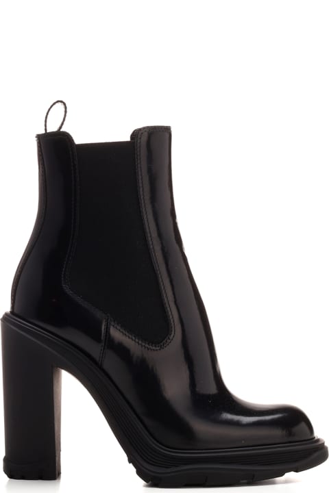 Fashion for Women Alexander McQueen Chunky Heel Ankle Boots
