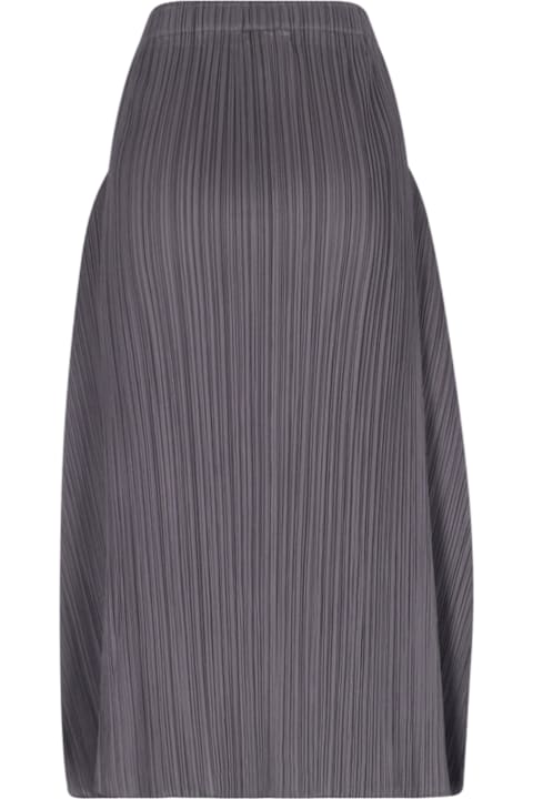 Pleats Please Issey Miyake Clothing for Women Pleats Please Issey Miyake Pleated Midi Skirt