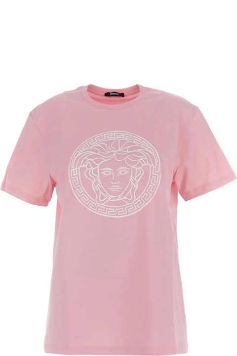 Clothing Sale for Women Versace Cotton T-shirt