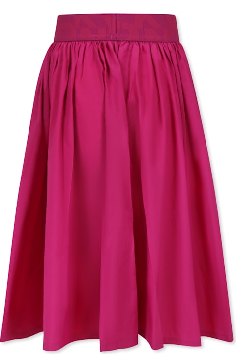 Homeware DKNY Fuchsia Skirt For Girl With Logo