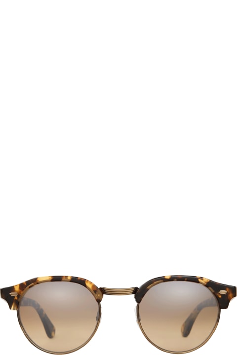 Oakwood Sun Tuscan Tortoise-brushed Gold/brown Layered Mirror Sunglasses