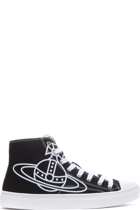 メンズ Vivienne Westwoodのスニーカー Vivienne Westwood Plimsoll High Sneakers
