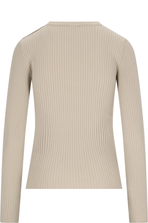 Courrèges Sweaters for Women Courrèges Ribbed Sweater