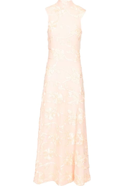 Rotate by Birger Christensen Dresses for Women Rotate by Birger Christensen Flower Mesh Maxi Dress