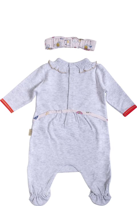 Little Marc Jacobs for Kids Little Marc Jacobs Baby Girl Jumpsuit With Band
