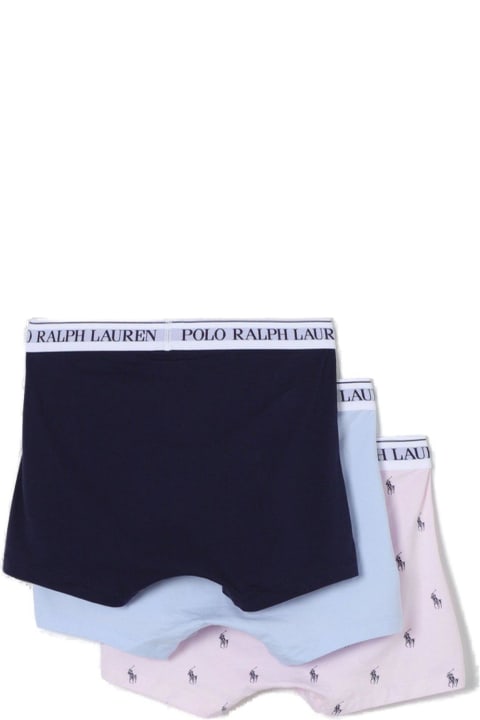 Polo Ralph Lauren Underwear for Men Polo Ralph Lauren Triple-pack Logo Band Trunks Polo Ralph Lauren