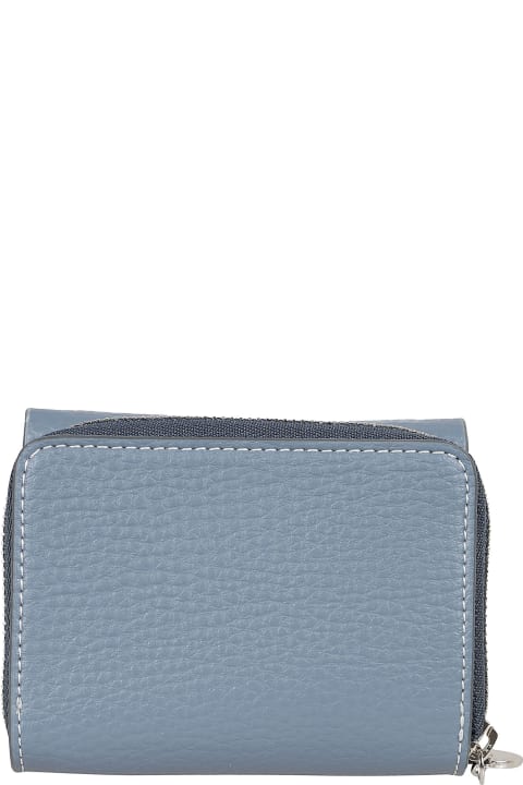 Fashion for Women Stella McCartney Trifold Wallet Embossed Grainy Mat