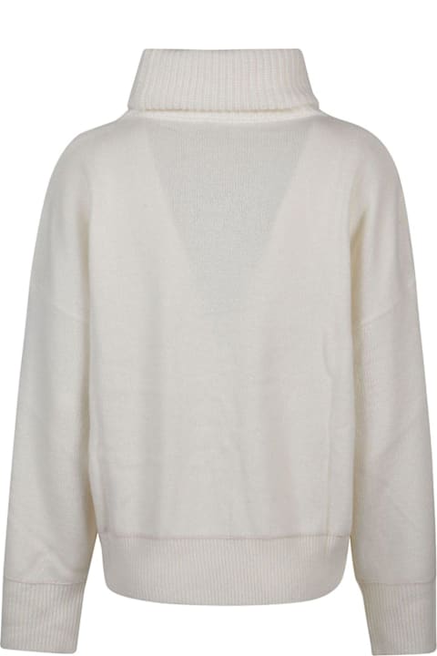 Pinko for Women Pinko Panelled Turtleneck Jumper