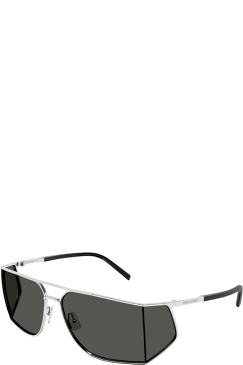 Saint Laurent Eyewear for Kids Saint Laurent Eyewear Sl 750002-silver-silver-grey