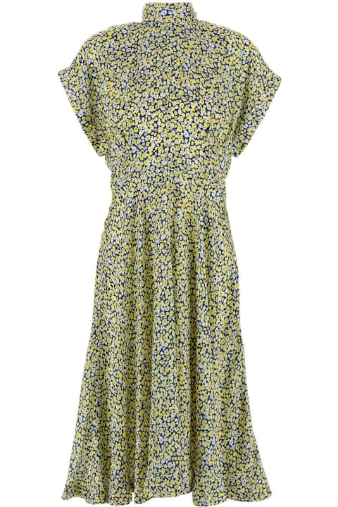 Bottega Veneta Clothing for Women Bottega Veneta Printed Silk Dress