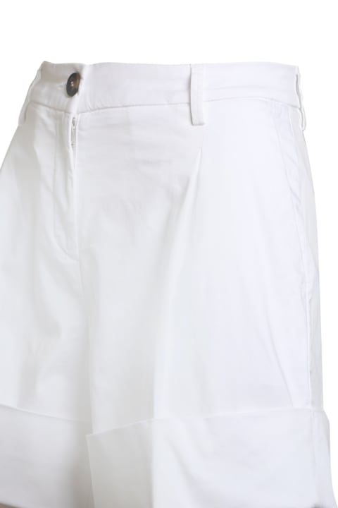 Stretch Cotton Bermuda Shorts
