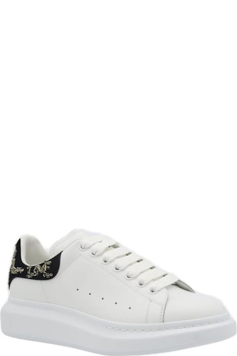 Alexander McQueen Sneakers Sale for Men Alexander McQueen Oversized Leather Sneakers