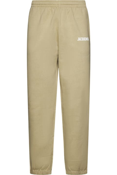 Jacquemus Men Jacquemus Logo Cotton Jogging Trousers