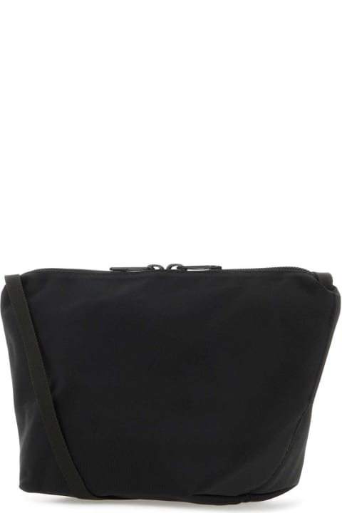 Bags for Women Hervè Chapelier Black Canvas Crossbody Bag