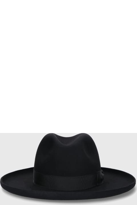 Borsalino Hats for Men Borsalino Brooklyn Alessandria Brushed Felt