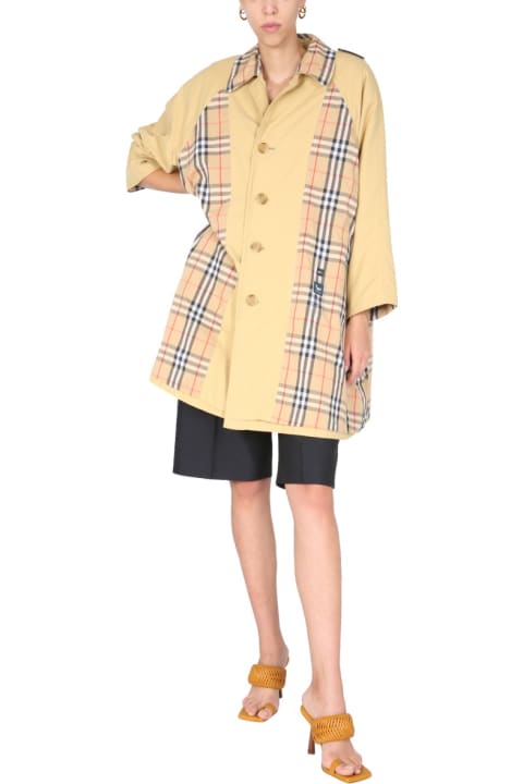 1/OFF Coats & Jackets for Women 1/OFF Remade Burberry Trench