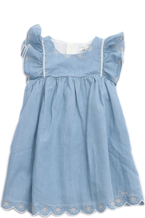 Chloé for Baby Girls Chloé Dress+cap