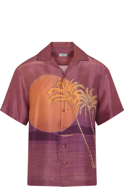 Etro for Men Etro Bowling Short Sleeves Shirt