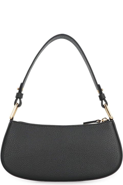 Homeware Coccinelle Logo Stamp Zipped Shoulder Bag