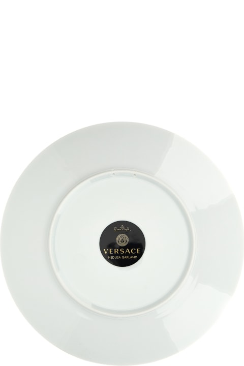 Versace Tableware Versace Christmas Dish 'medusa Garland' 33 Cm