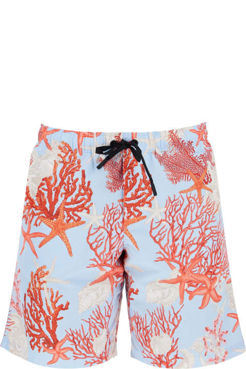 Swimwear for Men Versace Baroque Bermuda Shorts