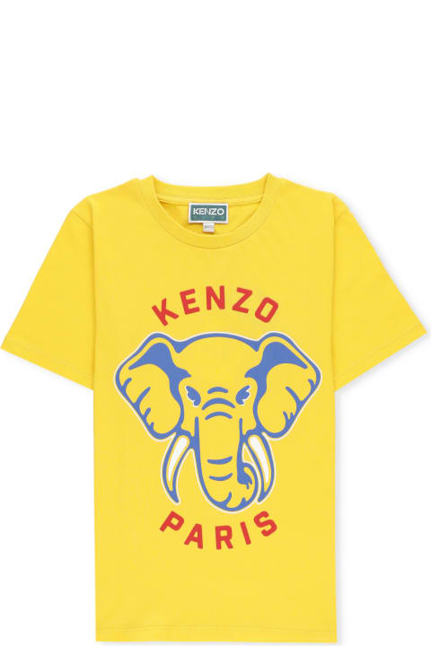 Kenzo Kids Kenzo Kids T-shirt With Logo