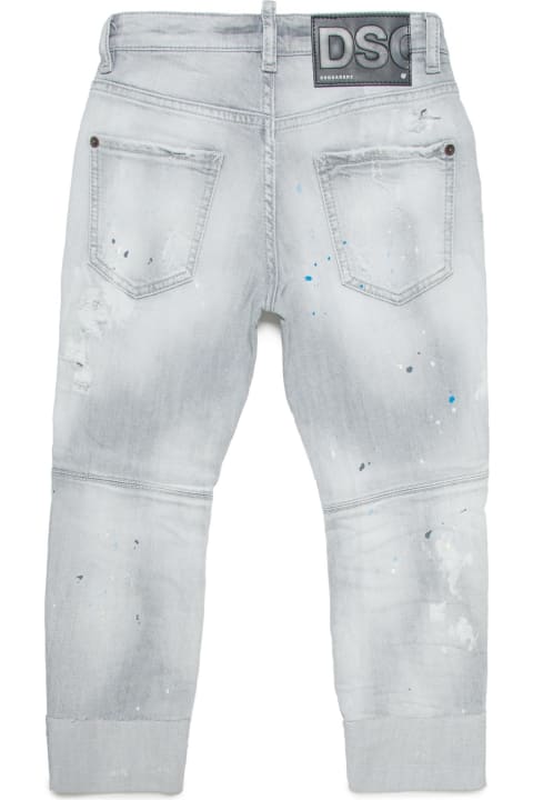 Bottoms for Boys Dsquared2 Jeans With Logo
