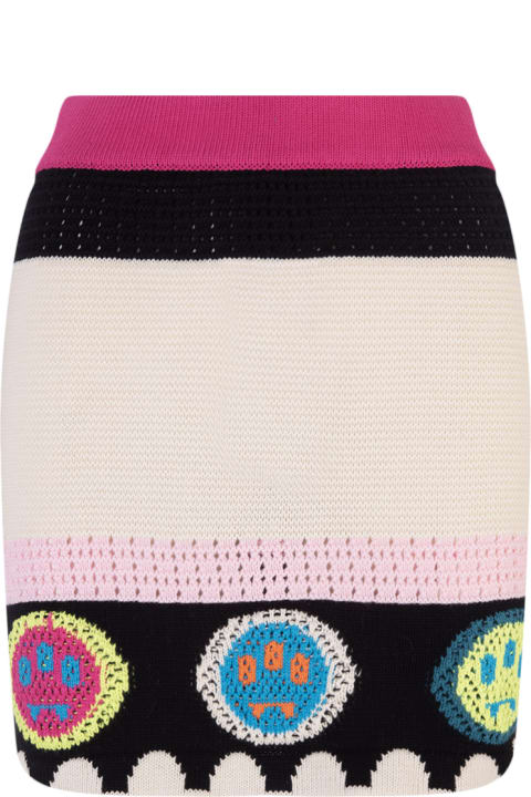 Barrow Skirts for Women Barrow Multicoloured Short Skirt With Logos