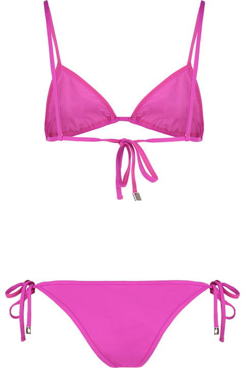 The Attico Swimwear for Women The Attico Triangle Bra Bikini