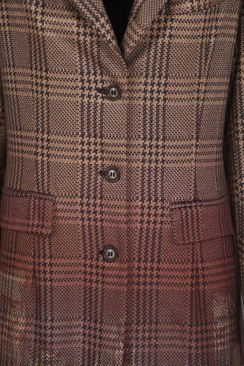 Long patterned jacket