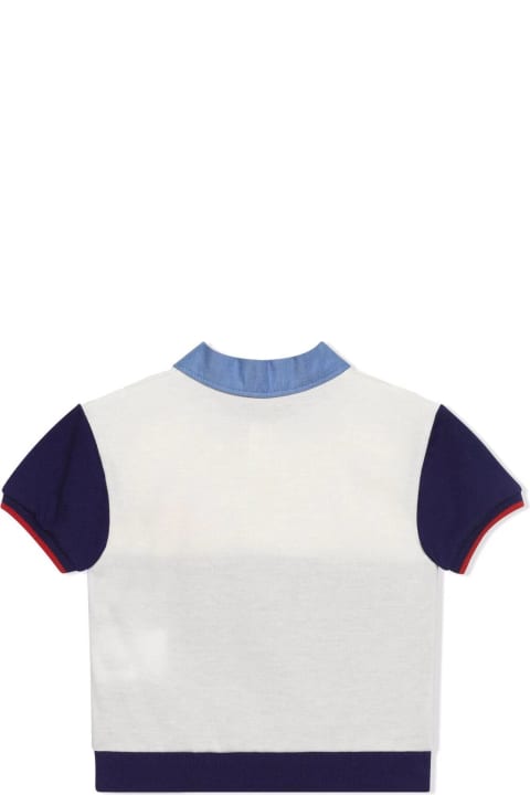 Blu Cotton Polo Shirt