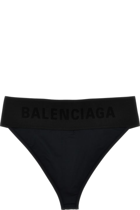 Fashion for Women Balenciaga Logo Elastic Briefs