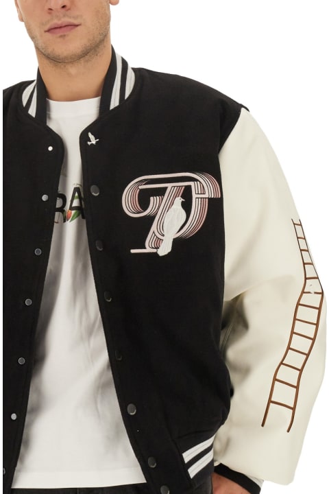 メンズ 3.Paradisのコート＆ジャケット 3.Paradis Jacket With Logo