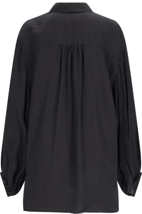 Khaite Topwear for Women Khaite 'the Bam Top' Pleated Shirt