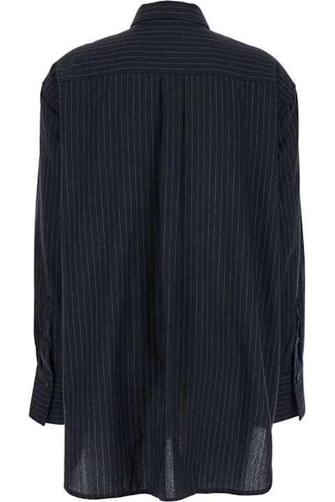 Totême Topwear for Women Totême Relaxed Pinstriped Shirt