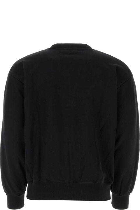 Aries Fleeces & Tracksuits for Men Aries Black Cotton Sweatshirt