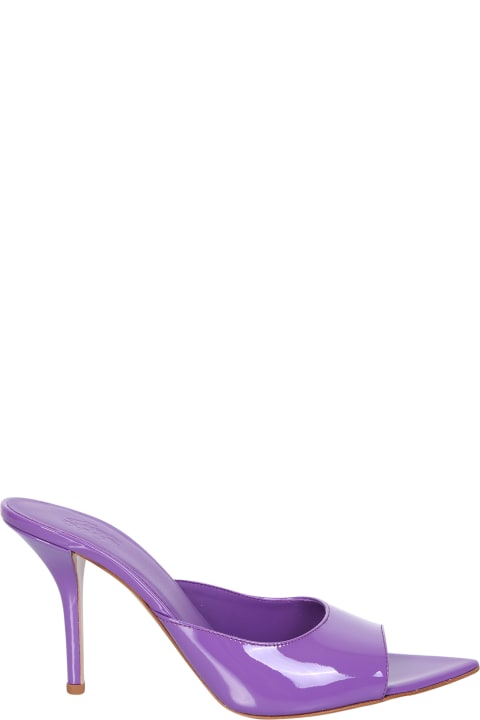 GIA BORGHINI Sandals for Women GIA BORGHINI Mules Perni 04 Purple