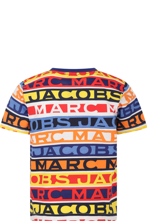 Marc Jacobs T-Shirts & Polo Shirts for Boys Marc Jacobs Multicolor T-shirt For Boy With Logo Print