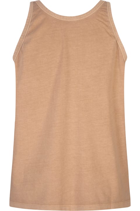 SportMax Topwear for Women SportMax Camel Edicola Tank Top